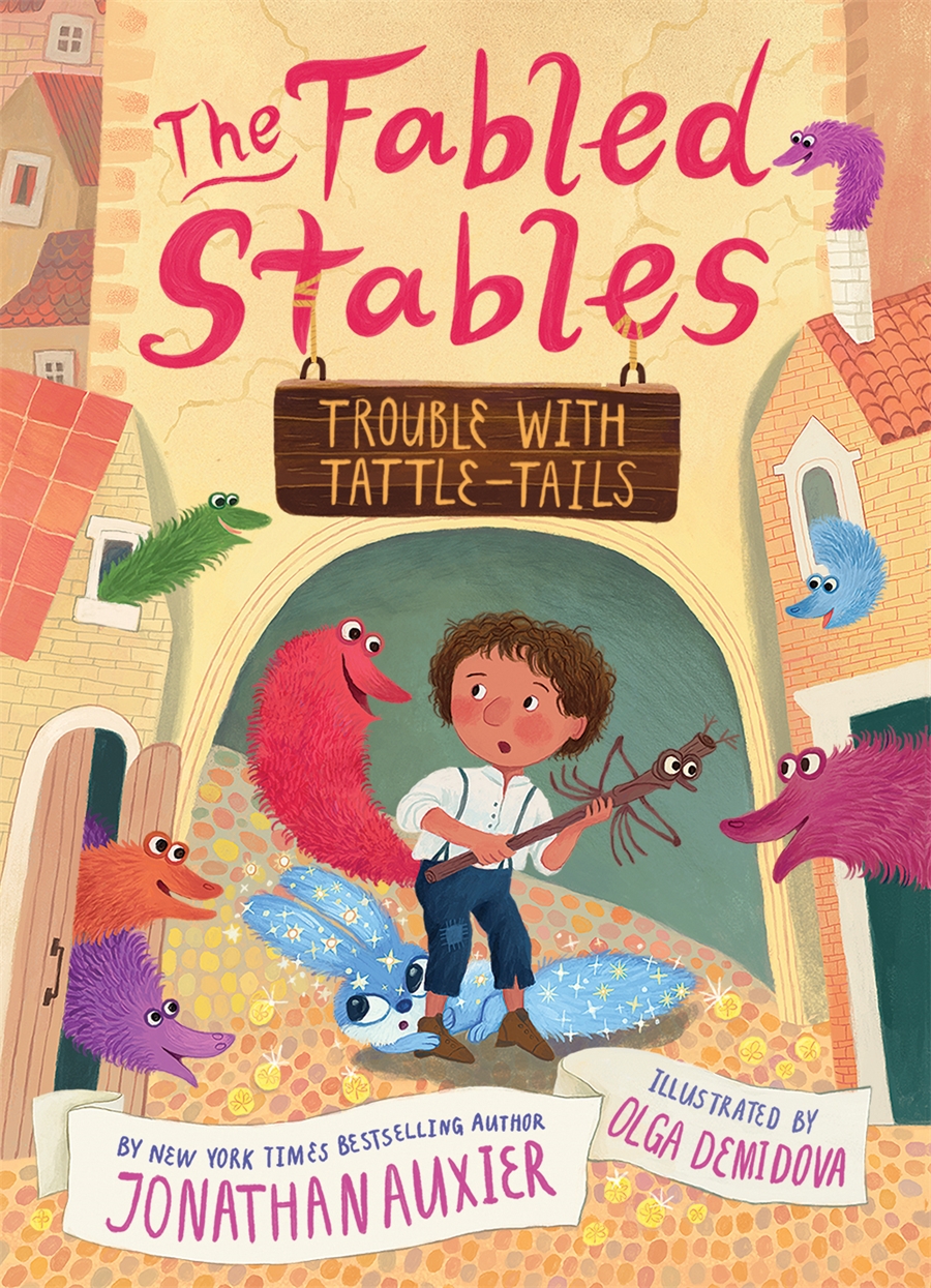 Trouble With Tattle-Tails (The Fabled Stables #2) by Jonathan Auxier